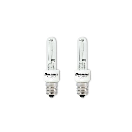 マーシンキウィツツE12 Bulbrite KX20CL/E12 Candelabra Screw Base (E12) Light Bulb
